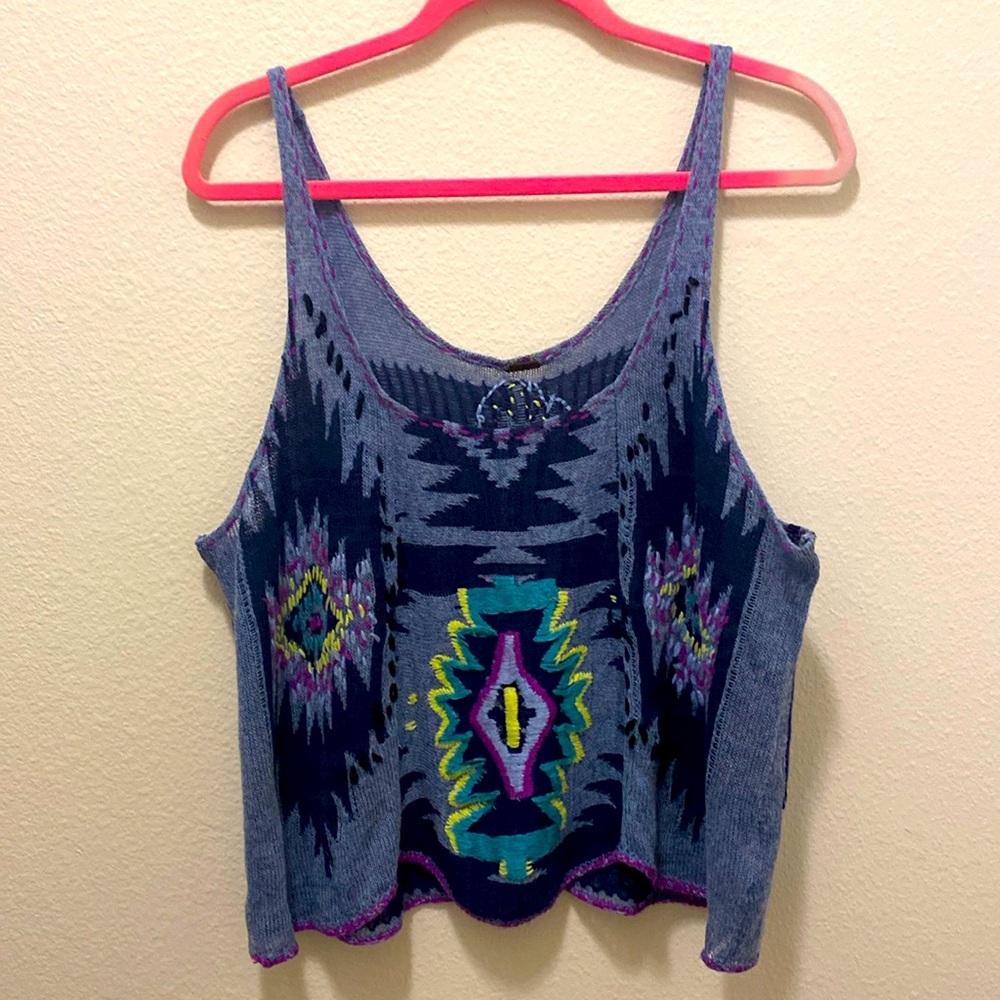 Free People Thirty Seven‎ Miles East Knit Tank top - Picture 2 of 8